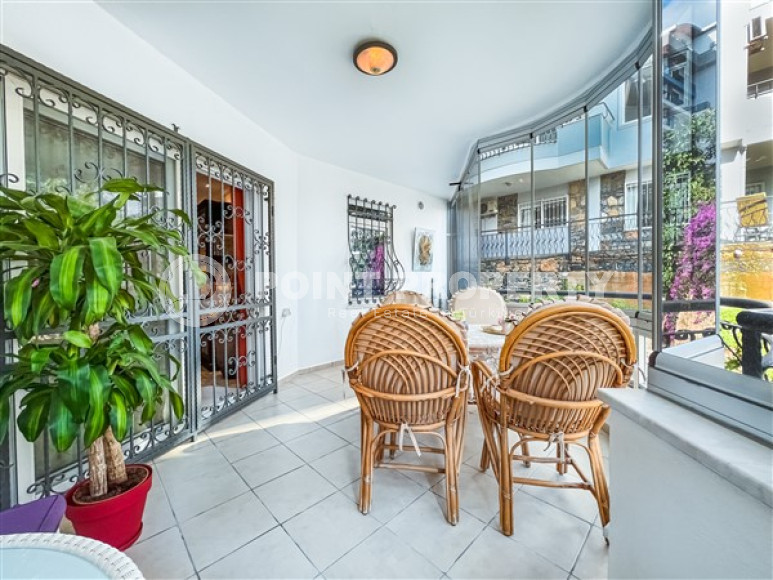 Меблированная трехкомнатная квартира, 107м², в уютной резиденции в районе Алании Тосмур-id-2578-фото-17