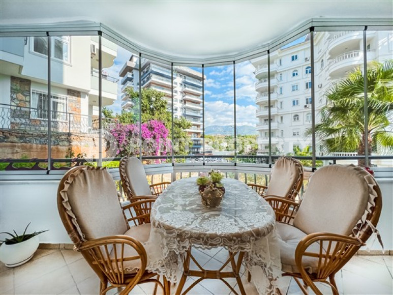 Меблированная трехкомнатная квартира, 107м², в уютной резиденции в районе Алании Тосмур-id-2578-фото-18