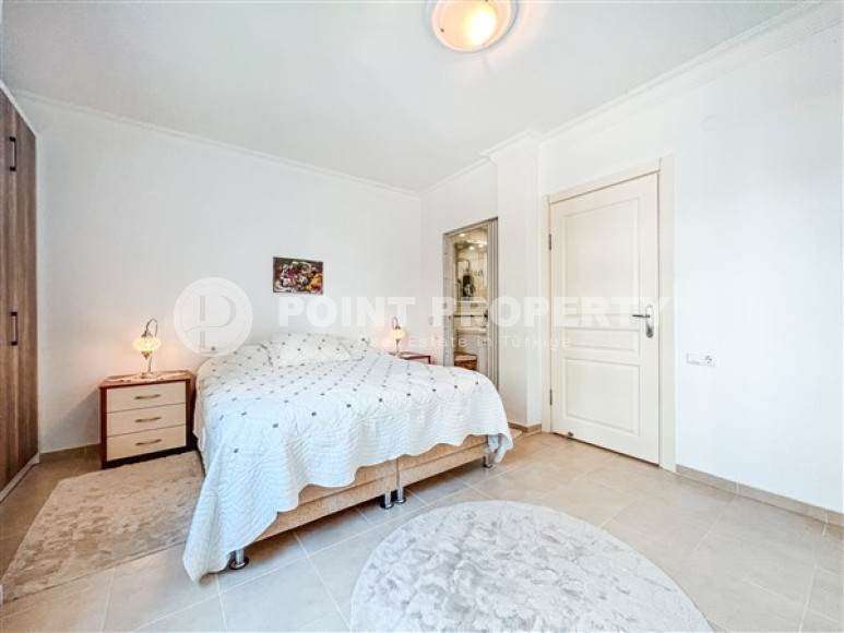 Меблированная трехкомнатная квартира, 107м², в уютной резиденции в районе Алании Тосмур-id-2578-фото-20