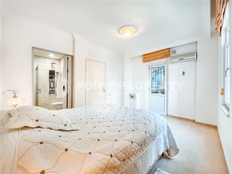 Меблированная трехкомнатная квартира, 107м², в уютной резиденции в районе Алании Тосмур-id-2578-фото-22