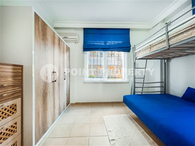 Меблированная трехкомнатная квартира, 107м², в уютной резиденции в районе Алании Тосмур-id-2578-фото-25