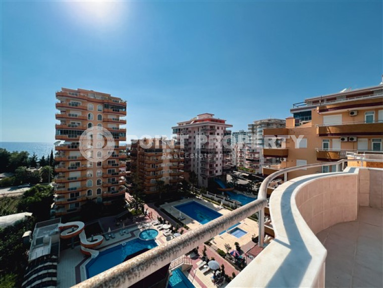 Видовой меблированный дуплекс 3+1, 230м², в комплексе с инфраструктурой в Махмутларе, 100м от моря-id-2581-фото-24