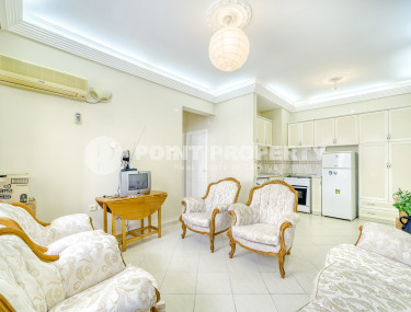 Меблированная трехкомнатная квартира в доме городского типа в 50м от моря в Тосмуре, Алания-id-2583-фото-2