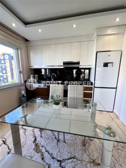 Готовая к проживанию, двухкомнатная квартира, 65м², в Кестеле, Аланья, на первой береговой линии-id-2584-фото-3