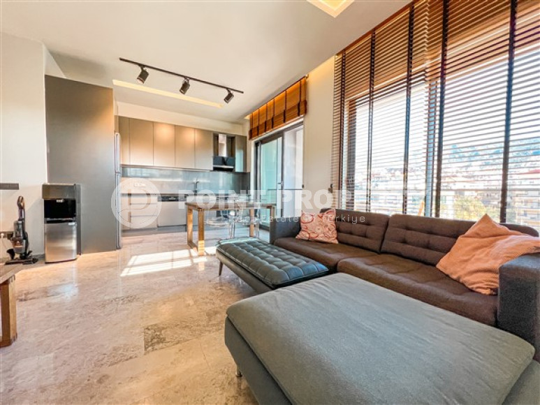 Стильный пентхаус 2+1, 108м², в резиденции с хорошей инфраструктурой в центре Алании-id-2585-фото-2