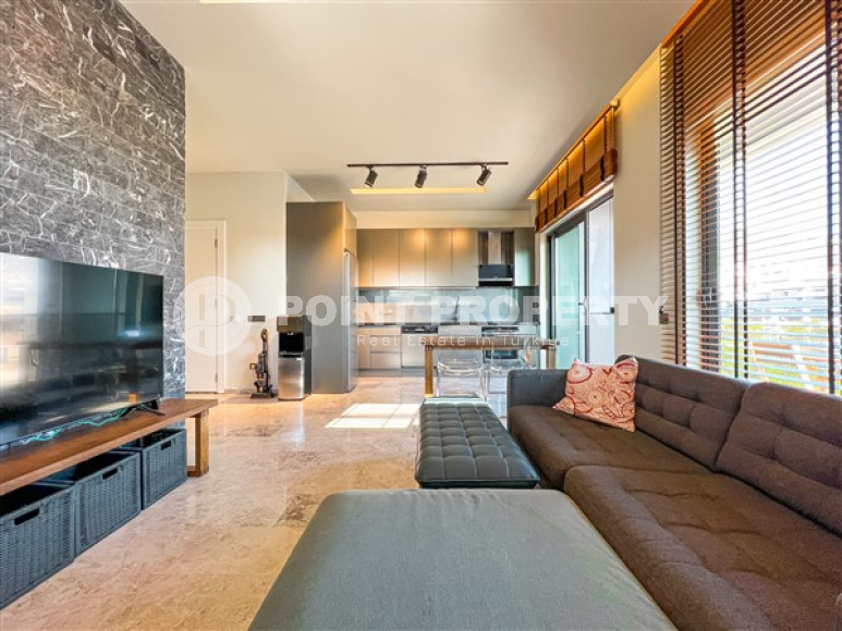 Стильный пентхаус 2+1, 108м², в резиденции с хорошей инфраструктурой в центре Алании-id-2585-фото-3