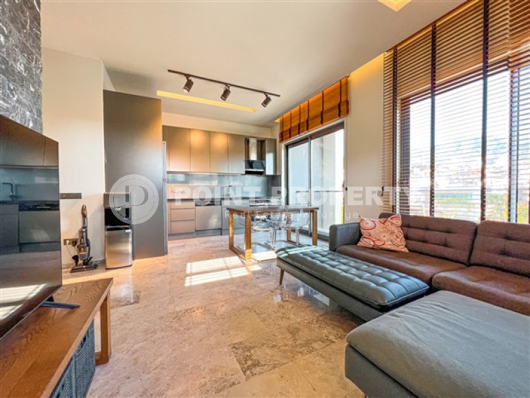 Стильный пентхаус 2+1, 108м², в резиденции с хорошей инфраструктурой в центре Алании-id-2585-фото-6