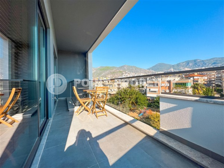 Стильный пентхаус 2+1, 108м², в резиденции с хорошей инфраструктурой в центре Алании-id-2585-фото-7