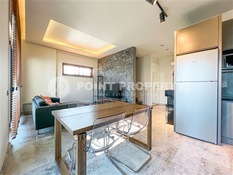 Стильный пентхаус 2+1, 108м², в резиденции с хорошей инфраструктурой в центре Алании-id-2585-фото-8