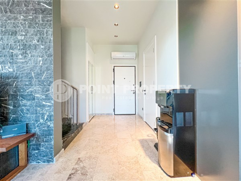 Стильный пентхаус 2+1, 108м², в резиденции с хорошей инфраструктурой в центре Алании-id-2585-фото-9