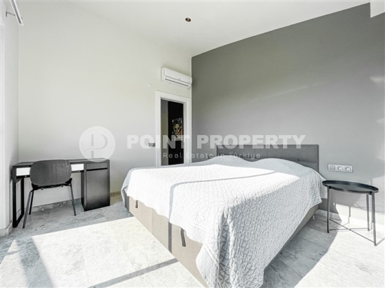 Стильный пентхаус 2+1, 108м², в резиденции с хорошей инфраструктурой в центре Алании-id-2585-фото-14