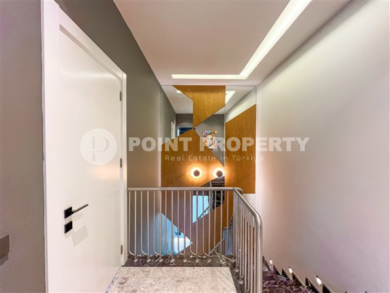 Стильный пентхаус 2+1, 108м², в резиденции с хорошей инфраструктурой в центре Алании-id-2585-фото-19