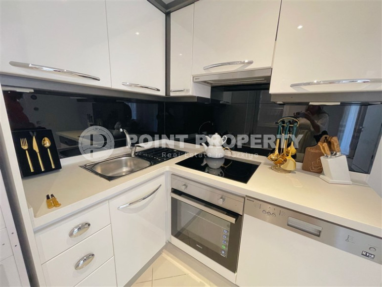 Luxurious two-room apartment in the Oba area, 100 meters from the sea.-id-1222-photo-12