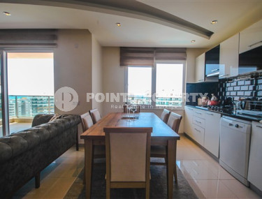 Furnished three-room penthouse, 101m², in a luxury complex in Avsallar, Alanya-id-2588-photo-3