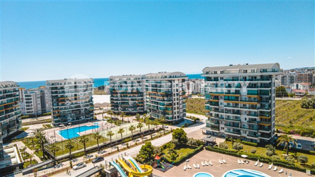 Furnished three-room penthouse, 101m², in a luxury complex in Avsallar, Alanya-id-2588-photo-9