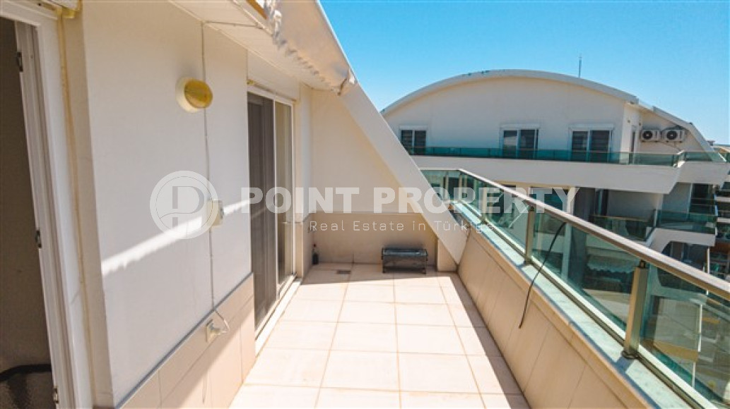 Furnished three-room penthouse, 101m², in a luxury complex in Avsallar, Alanya-id-2588-photo-10