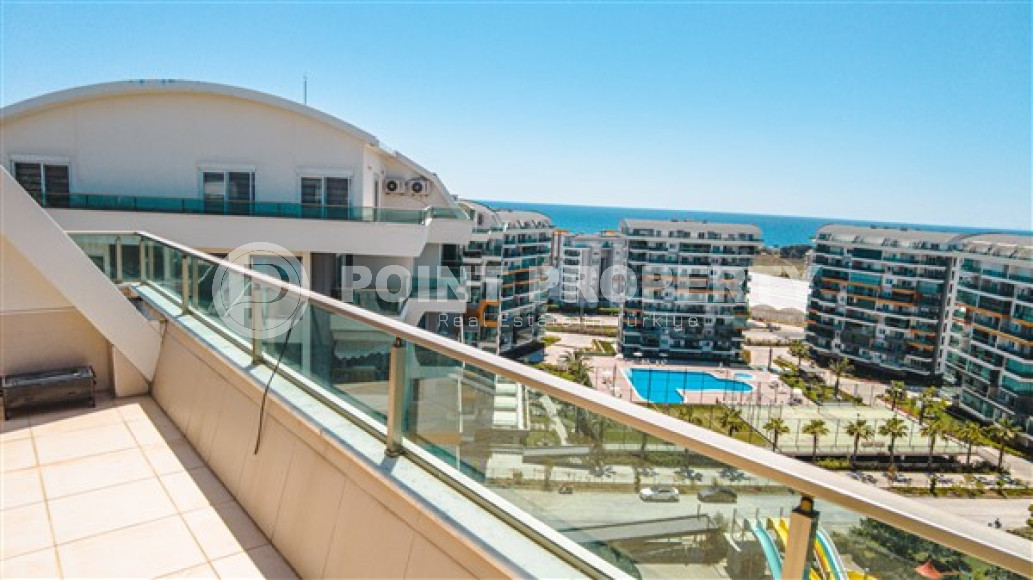 Furnished three-room penthouse, 101m², in a luxury complex in Avsallar, Alanya-id-2588-photo-11