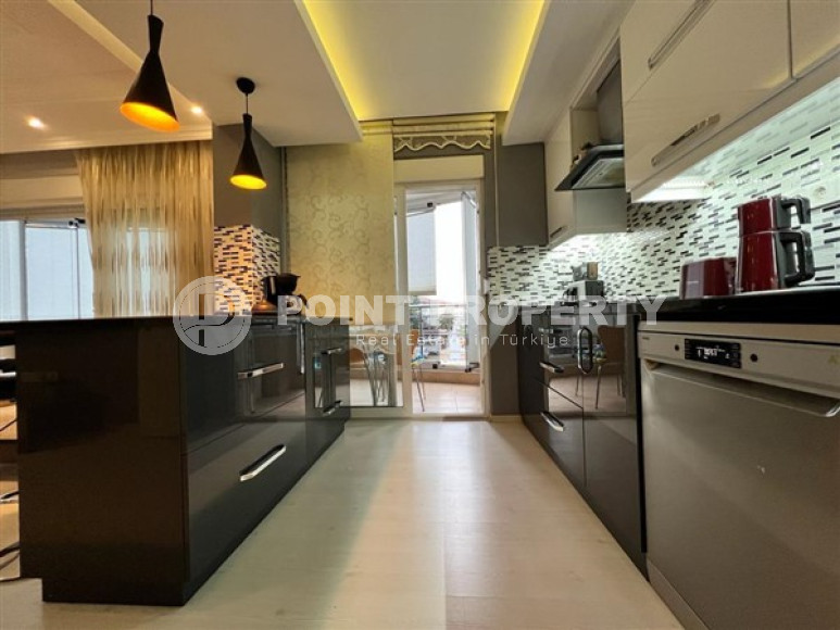 Alanya center: furnished four-room apartment, 135m², 950m from Keykubat beach-id-2589-photo-7
