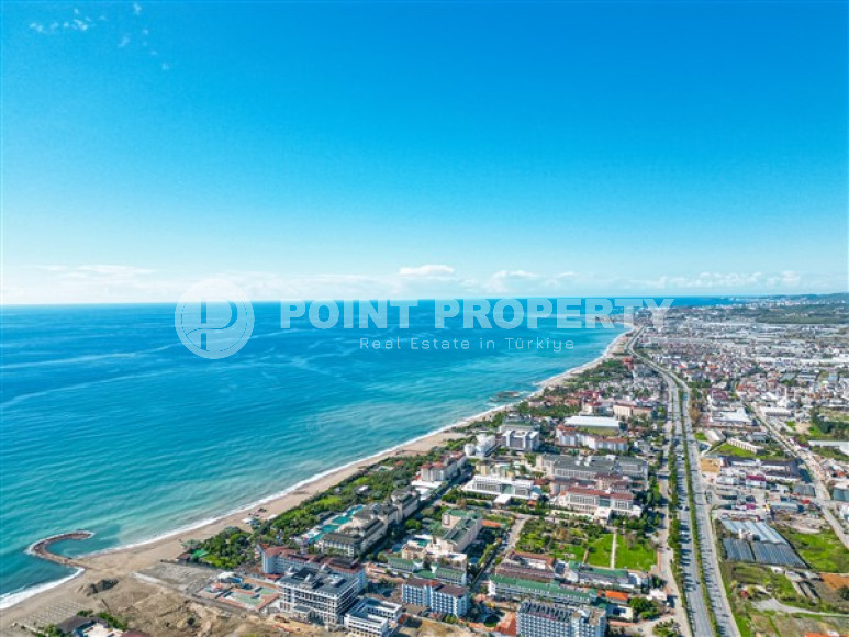 Просторная двухэтажная вилла с четырьмя спальнями, 310м², у моря в районе Алании Конаклы.-id-2590-фото-5