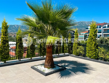 Меблированная частная трехкомнатная вилла, 140м². с панорамными видами в районе Алании – Каргыджак-id-2591-фото-2