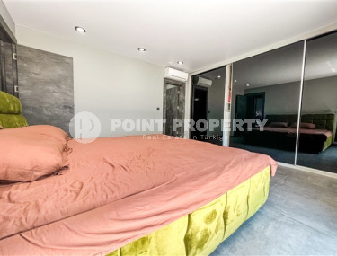 Меблированная частная трехкомнатная вилла, 140м². с панорамными видами в районе Алании – Каргыджак-id-2591-фото-3