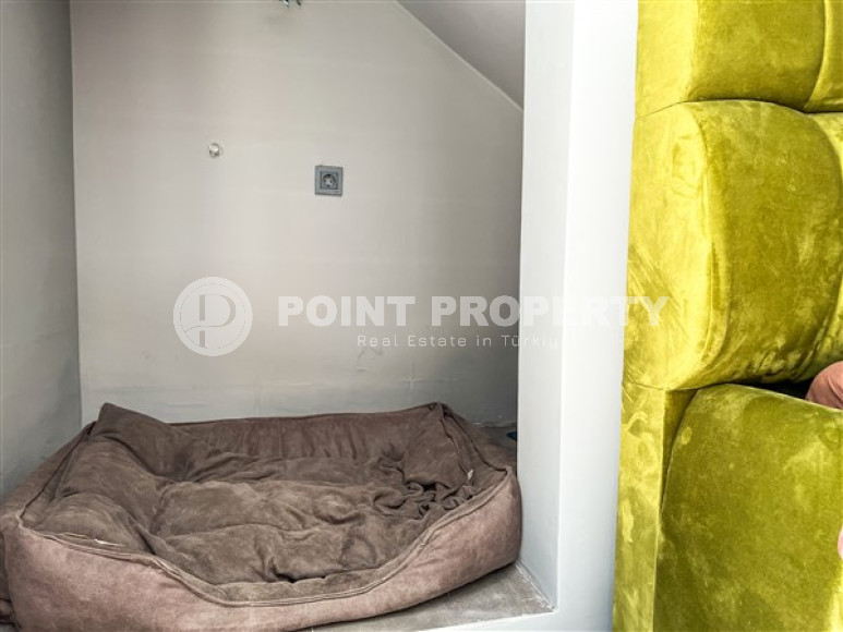 Меблированная частная трехкомнатная вилла, 140м². с панорамными видами в районе Алании – Каргыджак-id-2591-фото-4