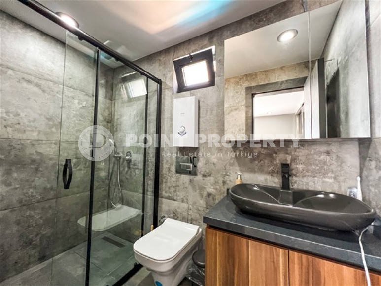 Меблированная частная трехкомнатная вилла, 140м². с панорамными видами в районе Алании – Каргыджак-id-2591-фото-9