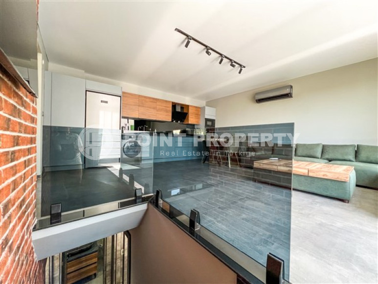 Меблированная частная трехкомнатная вилла, 140м². с панорамными видами в районе Алании – Каргыджак-id-2591-фото-14