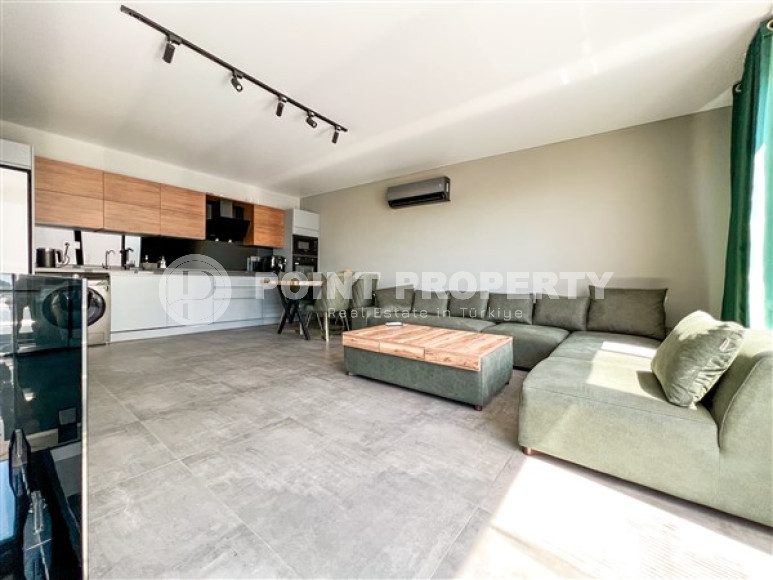 Меблированная частная трехкомнатная вилла, 140м². с панорамными видами в районе Алании – Каргыджак-id-2591-фото-16