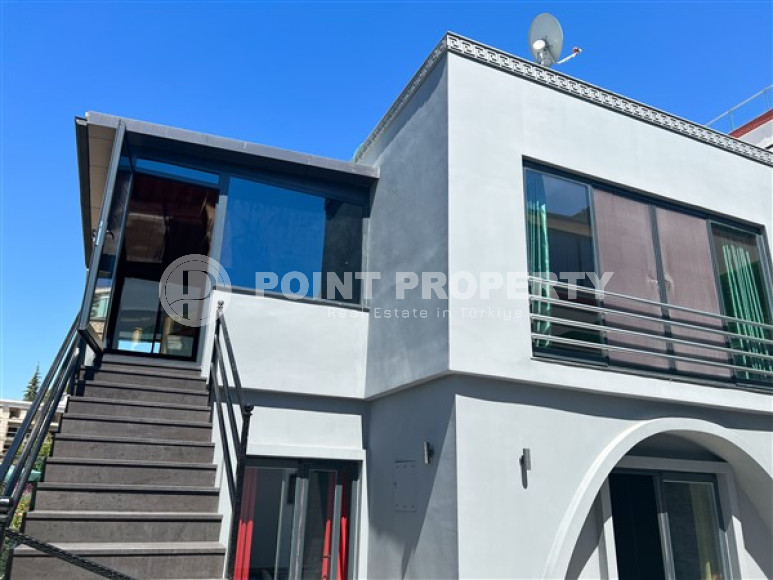 Меблированная частная трехкомнатная вилла, 140м². с панорамными видами в районе Алании – Каргыджак-id-2591-фото-27