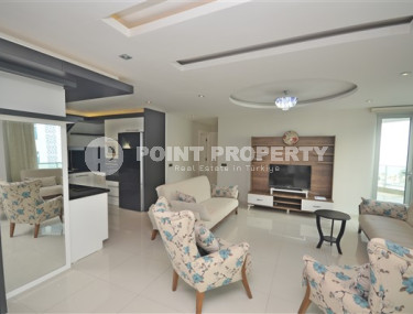 Шикарная квартира планировкой 2+1, с удивительным видом на Средиземное море. 350 метров до моря. Район Каргыджак-id-2594-фото-3