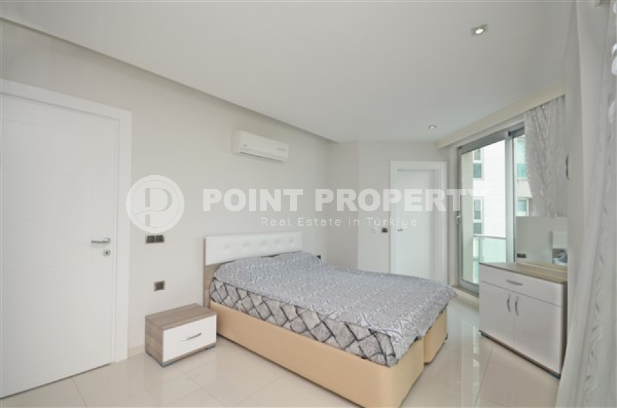 Шикарная квартира планировкой 2+1, с удивительным видом на Средиземное море. 350 метров до моря. Район Каргыджак-id-2594-фото-11