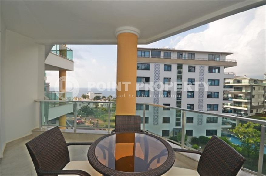 Шикарная квартира планировкой 2+1, с удивительным видом на Средиземное море. 350 метров до моря. Район Каргыджак-id-2594-фото-25