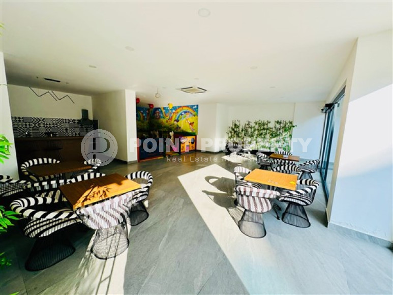 One-bedroom apartment with furniture in a new complex with infrastructure, 50 m², in the Upper Oba area, Alanya-id-2598-photo-2