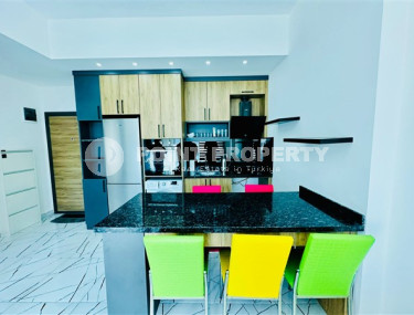 One-bedroom apartment with furniture in a new complex with infrastructure, 50 m², in the Upper Oba area, Alanya-id-2598-photo-4