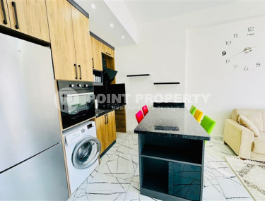 One-bedroom apartment with furniture in a new complex with infrastructure, 50 m², in the Upper Oba area, Alanya-id-2598-photo-5