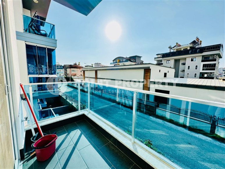 One-bedroom apartment with furniture in a new complex with infrastructure, 50 m², in the Upper Oba area, Alanya-id-2598-photo-11