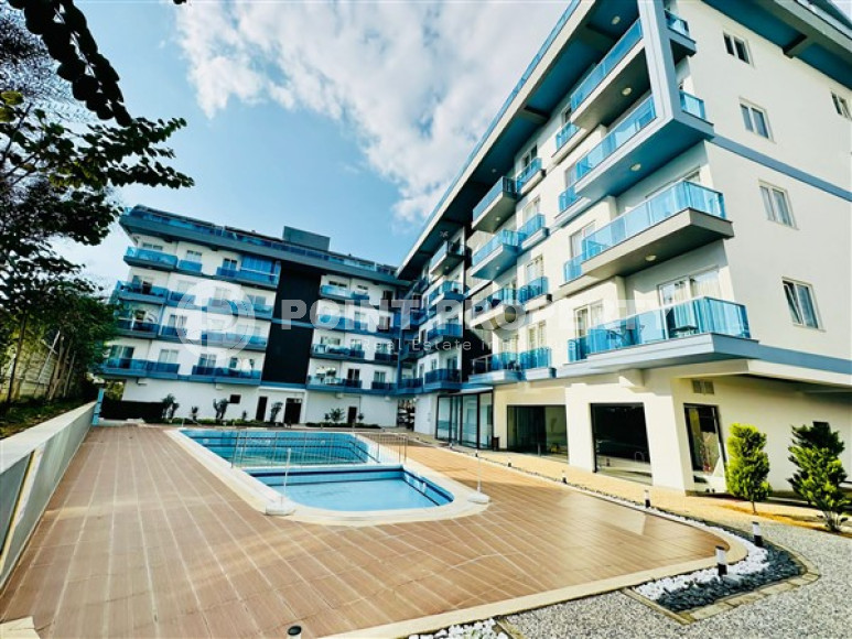 One-bedroom apartment with furniture in a new complex with infrastructure, 50 m², in the Upper Oba area, Alanya-id-2598-photo-17