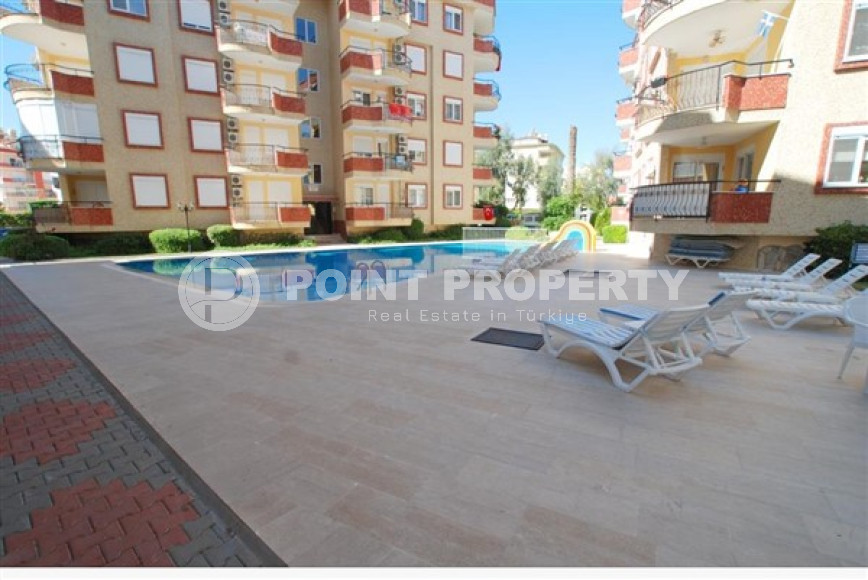 Three-room apartment with furniture in a complex with infrastructure, 90 m², 250 meters from the sea, in the Oba area, Alanya-id-2599-photo-26
