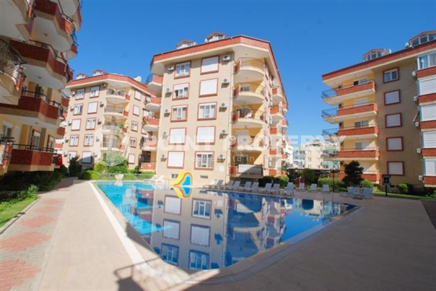 Three-room apartment with furniture in a complex with infrastructure, 90 m², 250 meters from the sea, in the Oba area, Alanya-id-2599-photo-29