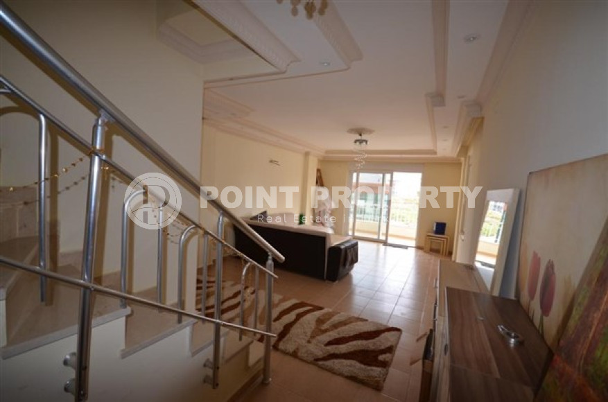 Spacious penthouse with four bedrooms, three bathrooms and two terraces in Oba, Alanya (4+1), 650 meters from the sea-id-2602-photo-7