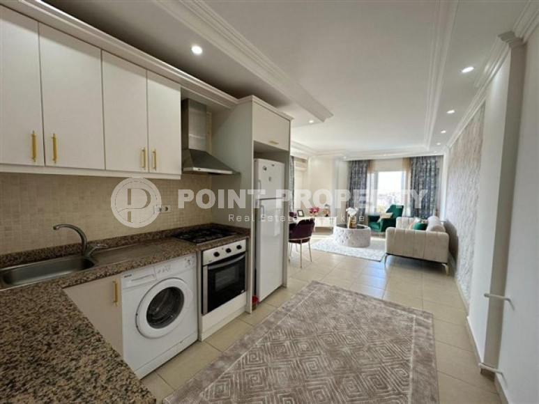 Cozy three-room apartment, ready to move in, 100 m², 1500 meters from the sea, in the Upper Oba area, Alanya-id-2603-photo-7