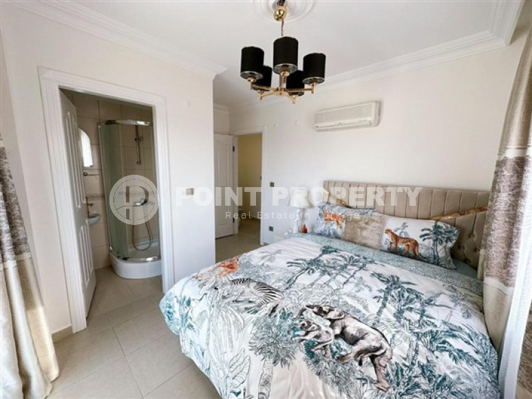 Cozy three-room apartment, ready to move in, 100 m², 1500 meters from the sea, in the Upper Oba area, Alanya-id-2603-photo-8
