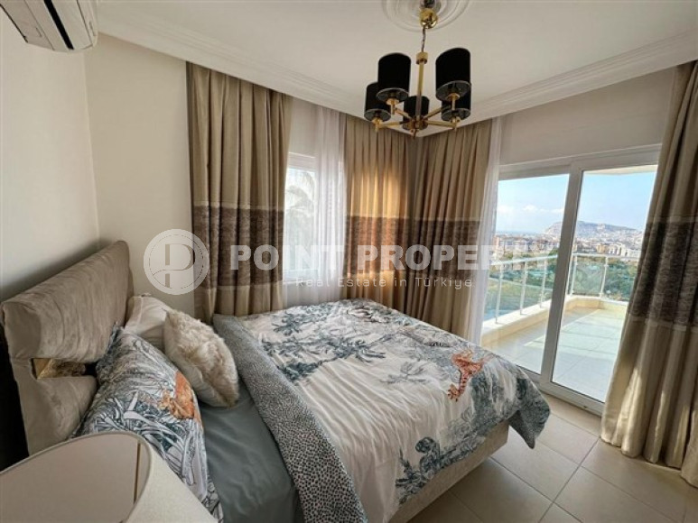 Cozy three-room apartment, ready to move in, 100 m², 1500 meters from the sea, in the Upper Oba area, Alanya-id-2603-photo-10