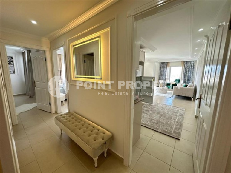 Cozy three-room apartment, ready to move in, 100 m², 1500 meters from the sea, in the Upper Oba area, Alanya-id-2603-photo-13