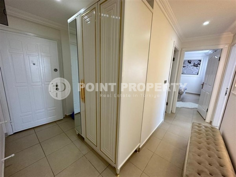 Cozy three-room apartment, ready to move in, 100 m², 1500 meters from the sea, in the Upper Oba area, Alanya-id-2603-photo-15