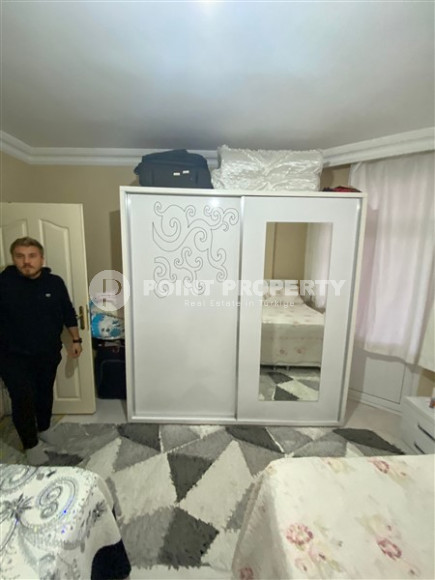 Трехкомнатная квартира, 110м² с отдельной кухней, в резиденции в 250м от моря в районе Алании Тосмур-id-2606-фото-11