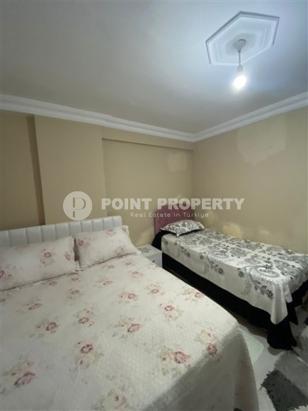 Трехкомнатная квартира, 110м² с отдельной кухней, в резиденции в 250м от моря в районе Алании Тосмур-id-2606-фото-13