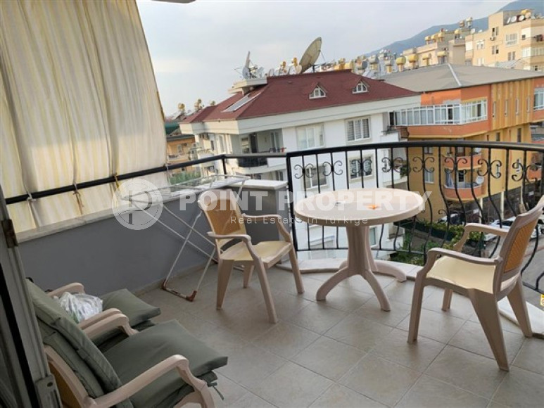 Large three-room apartment with a beautiful garden plot, 120 m2, next to Cleopatra Beach, in the center of Alanya-id-2613-photo-15