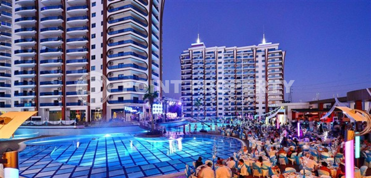 Furnished one-bedroom apartment, 60m², in an elite residence in Mahmutlar, Alanya-id-2625-photo-2